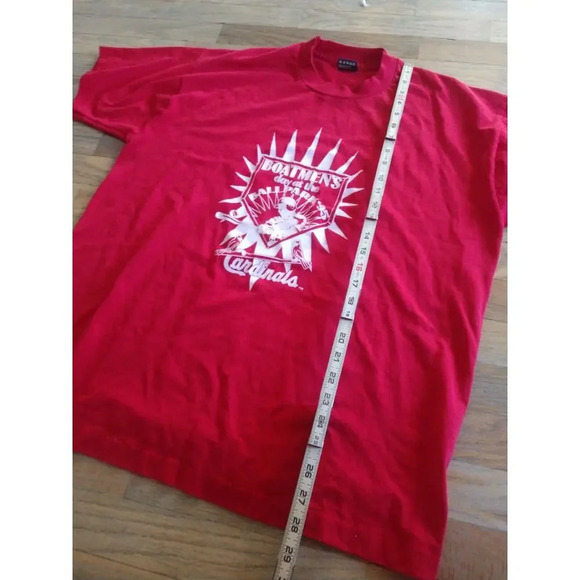 Vintage 90s St. Louis Cardinals 1995 T Shirt Size X-Large - Picture 5 of 9